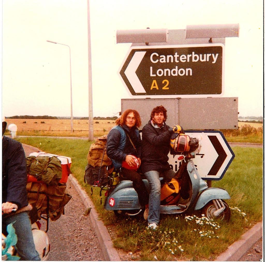 Avventure in Vespa: Pisa - Londra 1981, Giuseppe Mengoli (Pisa).